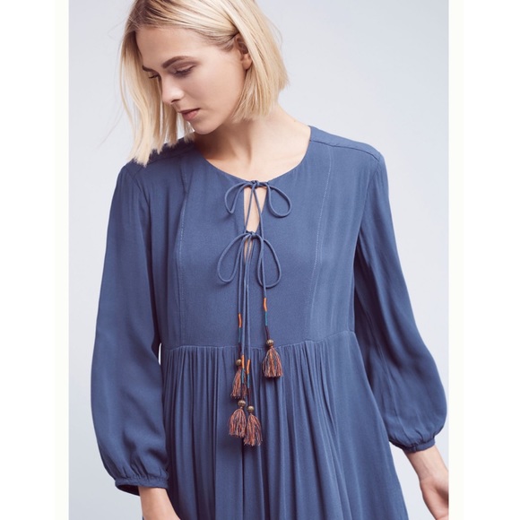 Anthropologie | Holding Horses Dip Dye Ombré Dress - Picture 4 of 14